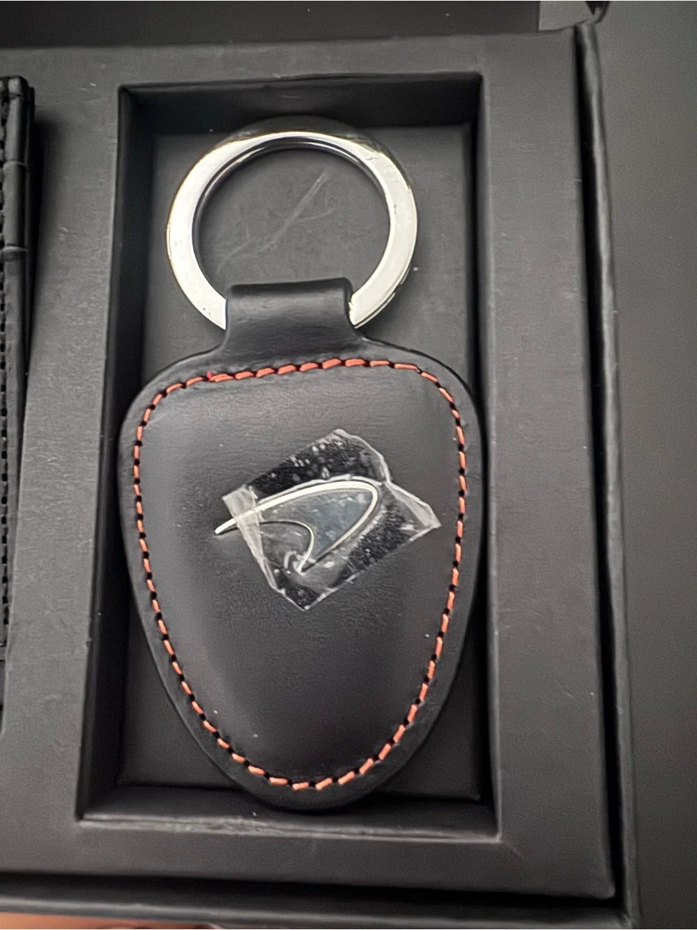 McLaren Luxury Nappa Leather Card Holder & Keyring Gift Set